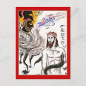 Dante's Inferno, Canto V Briefkaart (Voorkant)