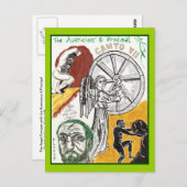 Dante's Inferno, Canto VII Postcard Briefkaart (Voorkant / Achterkant)