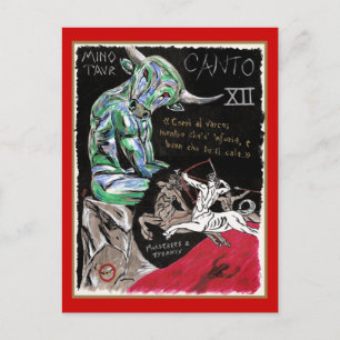Dante's Inferno, Canto XII Briefkaart