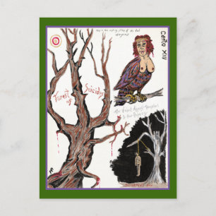 Dante's Inferno, Canto XIII Briefkaart