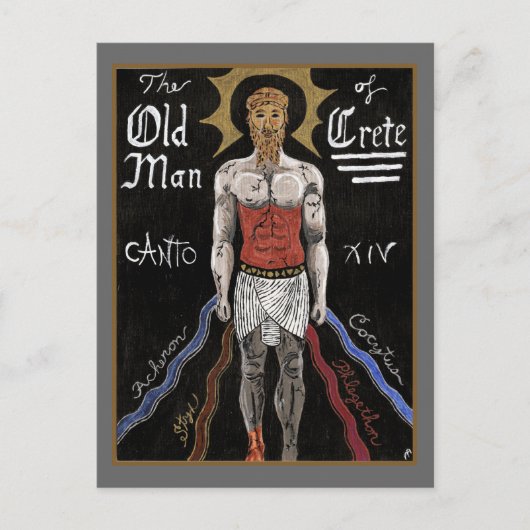 Dante's Inferno, Canto XIV Briefkaart (Voorkant)