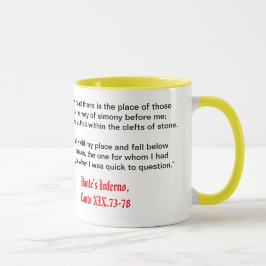 Dante's Inferno, Canto XIX Mok (Rechts)