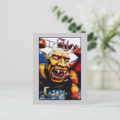 Dante's Inferno Devil (Coney Island, NY) briefkaar Briefkaart (Staand voorkant)