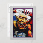 Dante's Inferno Devil (Coney Island, NY) briefkaar Briefkaart (Voorkant / Achterkant)