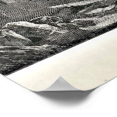 Dante's Inferno Devil in Hell Illustration Poster (Hoek)