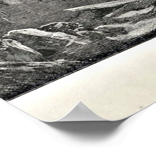 Dante's Inferno Devil in Hell Illustration Poster (Hoek)