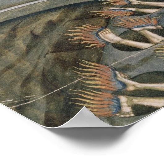 Dante's Inferno met commentaar Poster (Hoek)