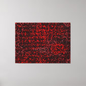 Dante's Inferno Oil Abstract Canvas Afdruk (Voorkant)