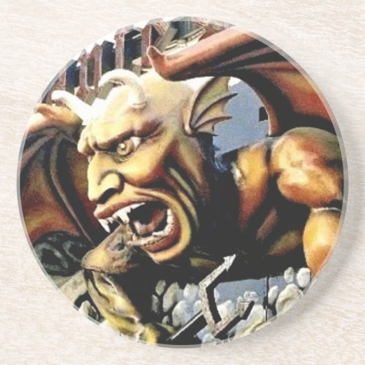 Dante's Inferno Spookhouse Demon Onderzetter (Voorkant)