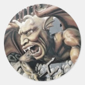 Dante's Inferno Spookhouse Demon Stickers (Voorkant)