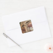 Dante's Jaloers - Naaide ogen Vierkante Sticker (Envelop)