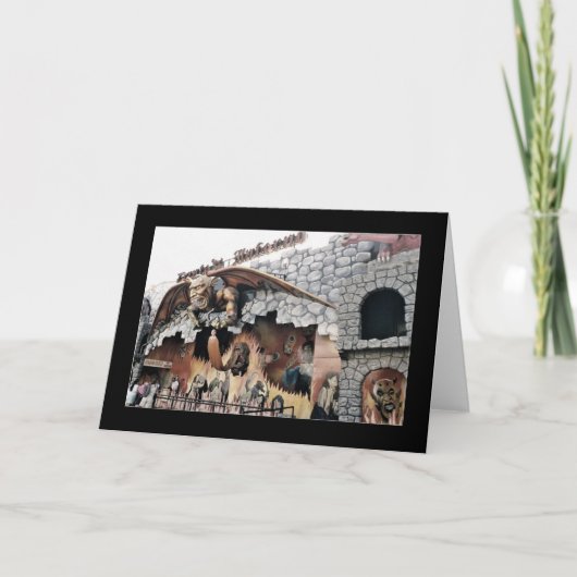 Dante's onbeschreven Wenskaart Kaart (Voorkant)