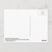 Dantzaritxiti (Baskische danser) Briefkaart (Achterkant)