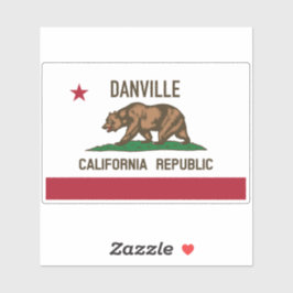 Danville California Sticker