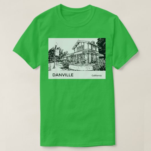 Danville California T-shirt (Design voorkant)