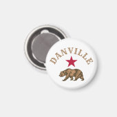 Danville, Californië Magneet (Voorkant / Achterkant)