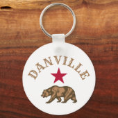 Danville, Californische Sleutelhanger (Voorkant)