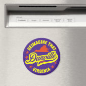 Danville, Virginia Magneet (Insitu (Vaatwasser))