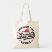 Danville, Virginia Tote Bag (Achterkant)