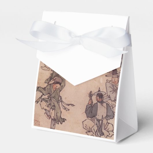 Danwon Mudong Koreaanse traditionele schilderkunst Bedankdoosjes (Voorkant Zijde)