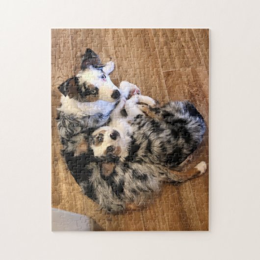 Dany en Lily Mini Aussies Puzzel Legpuzzel (Verticaal)