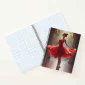 Danza en Rojo Pasión Notitieboek (Binnen)