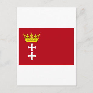 Danzig - Gdansk Flag Briefkaart