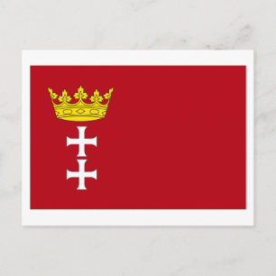 Danzig - Gdansk Flag Briefkaart