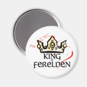 DAO - Koning van Ferelden - lichtmagneet Magneet (Voorkant / Achterkant)
