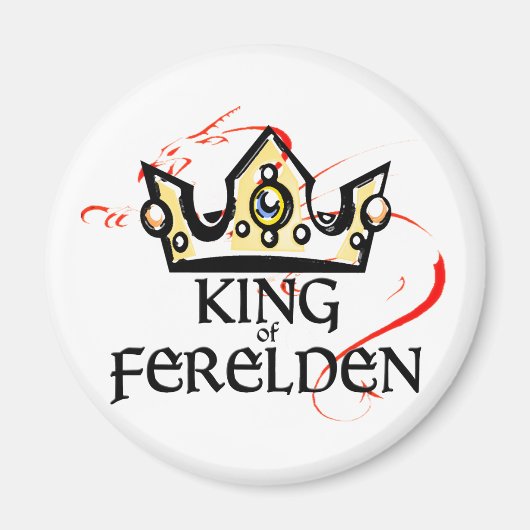DAO - Koning van Ferelden - lichtmagneet Magneet (Voorkant)
