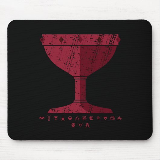 DAoC Albion en Class Emblems Mousepad Muismat (Voorkant)