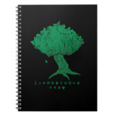 DAoC Hibernia-boom en klasse Emblemen-laptop Notitieboek (Voorkant)