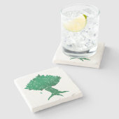 DAoC Hibernia Marble Onderzetter (Zijkant)