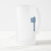 DAoC Midgard Frosted Glass Mok 16 oz (Voorkant rechts)