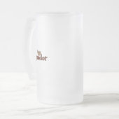 DAoC Midgard Frosted Glass Mok 16 oz (Voorkant links)