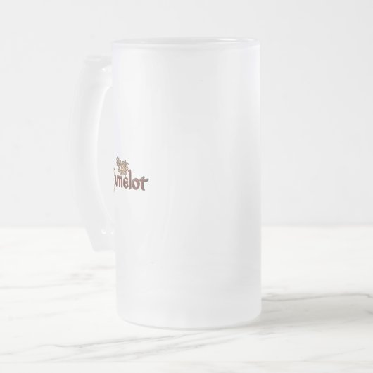 DAoC Midgard Frosted Glass Mok 16 oz (Voorkant links)