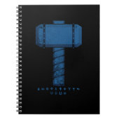 DAoC Midgard Hammer en Class Emblems-laptop Notitieboek (Voorkant)