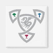 DAoC Square Magnet (Voorkant)