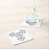 DAoC Square Onderzetter met Knot (Insitu)