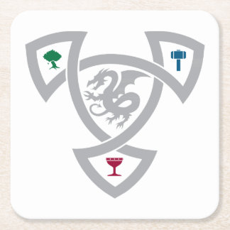 DAoC Square Onderzetter met Knot