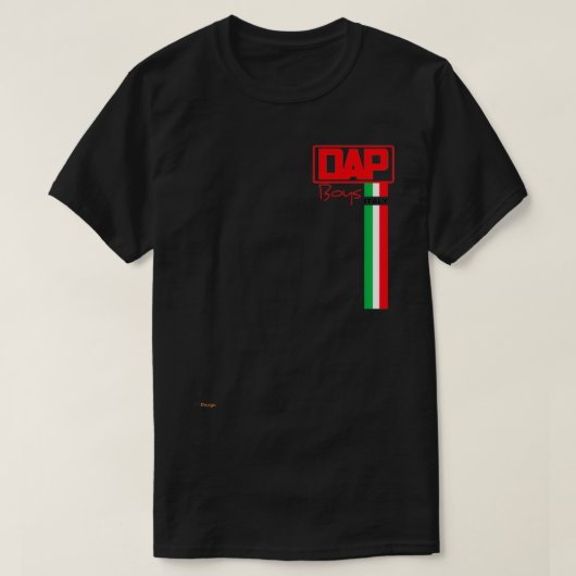 Dap Boys Italië T-shirt (Design voorkant)