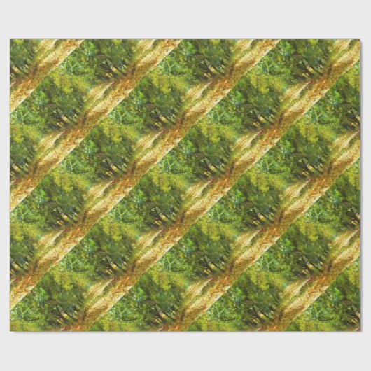 Dapapped Light of Day Dreams Tree Avenue Art Cadeaupapier (Vlak)