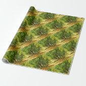 Dapapped Light of Day Dreams Tree Avenue Art Cadeaupapier (Uitgerold)