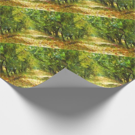 Dapapped Light of Day Dreams Tree Avenue Art Cadeaupapier (Hoek)