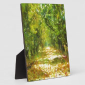 Dapapped Light of Day Dreams Tree Avenue Art Fotoplaat (Zijkant)