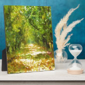 Dapapped Light of Day Dreams Tree Avenue Art Fotoplaat (Zijkant)