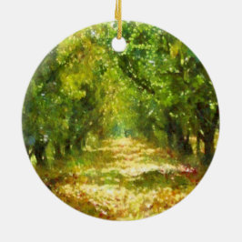 Dapapped Light of Day Dreams Tree Avenue Art Keramisch Ornament