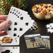 Dapapped Longhorn-speelkaarten - personaliseer Speelkaarten (Insitu)