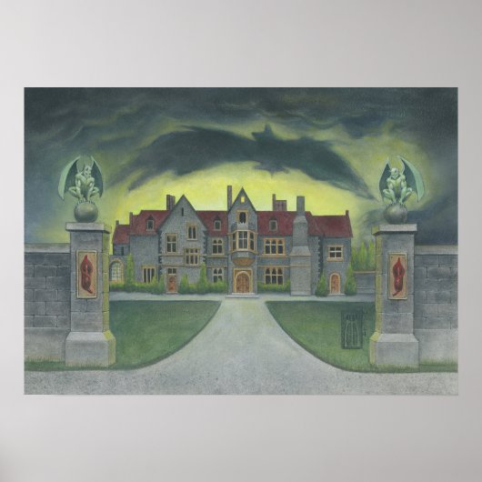 Daperyll-landhuis Poster (Voorkant)