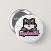 Daphne 816 Button (Voorkant /achterkant)